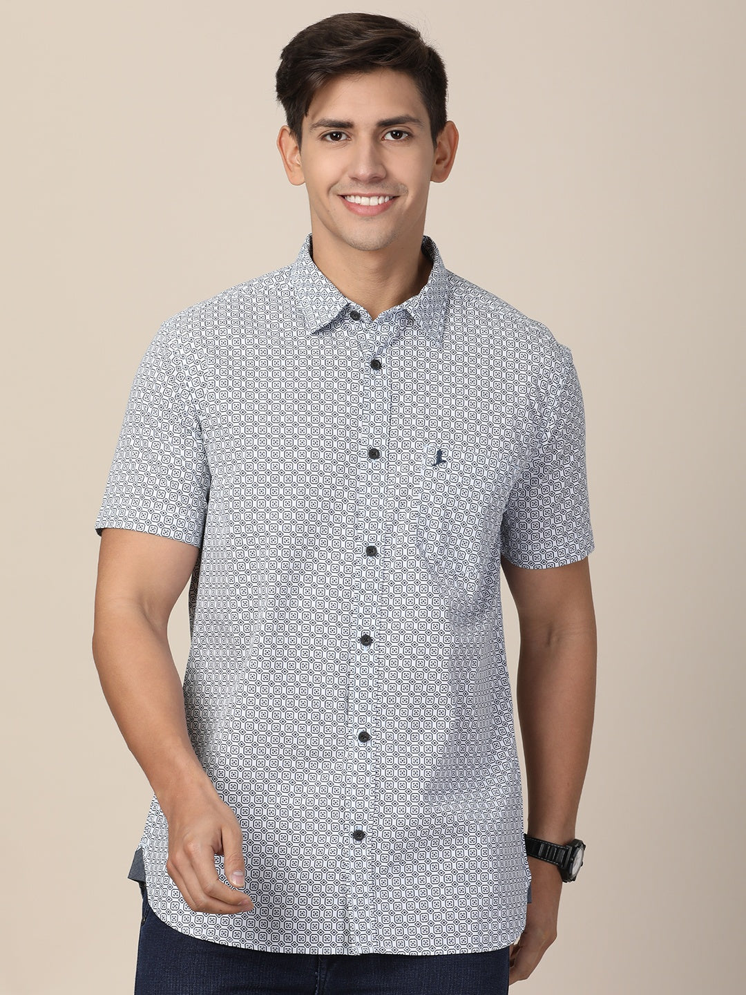 Mens Premium Half Sleeves Shirts