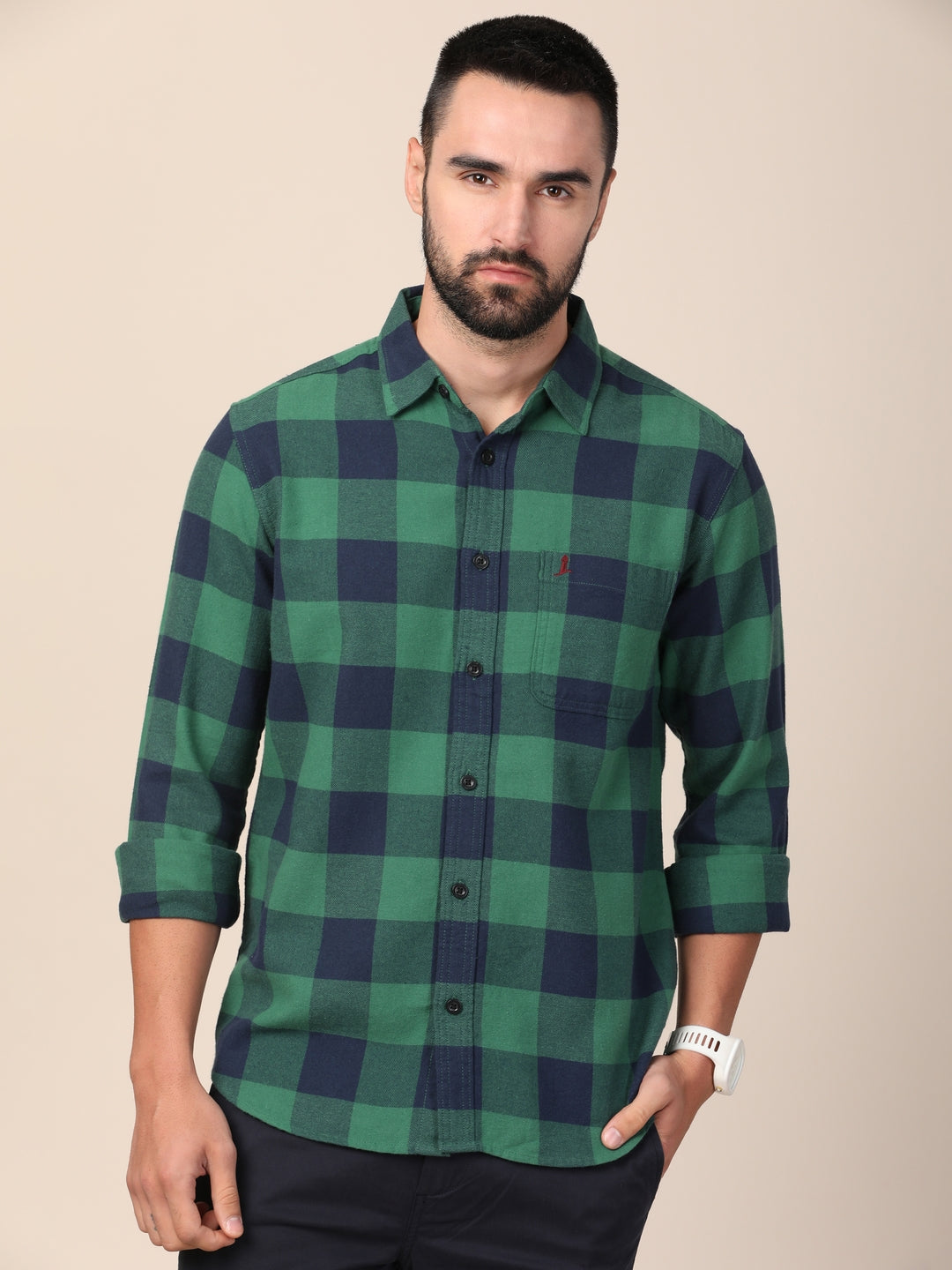 Mens Brushing Slim Fit Shirts