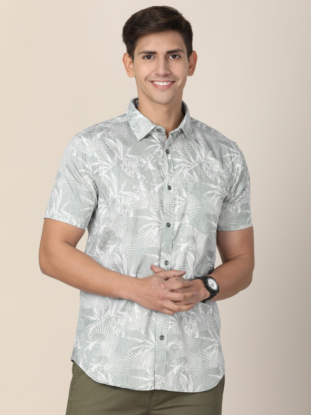 Mens Premium Half Sleeves Shirts