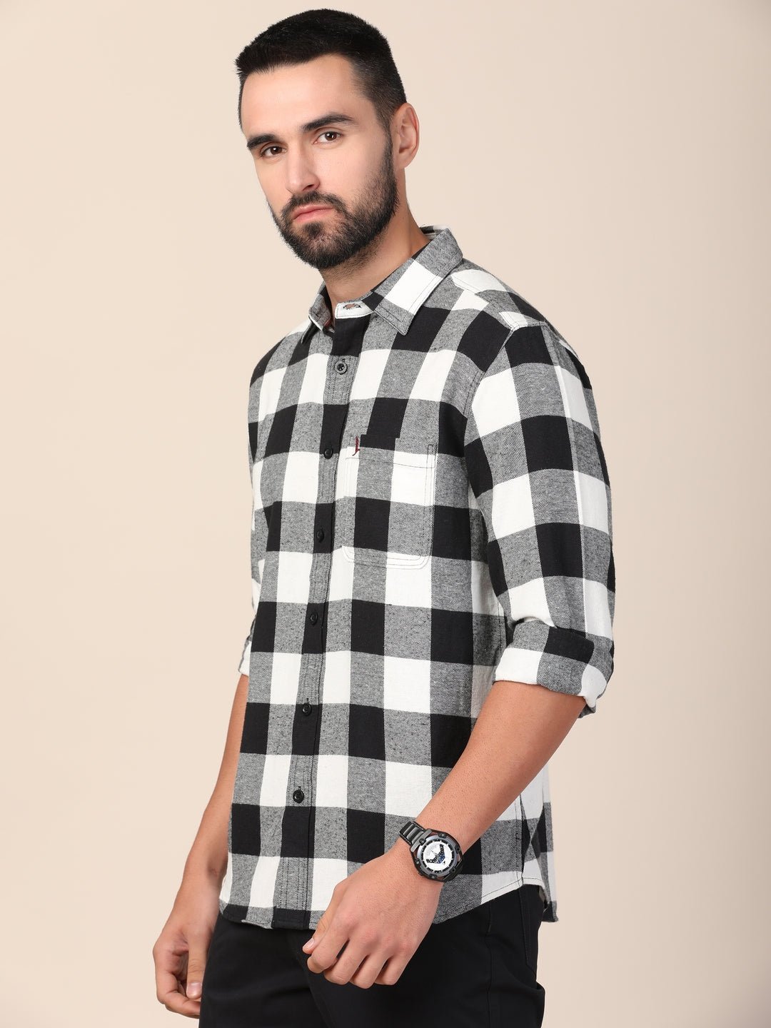 Mens Brushing Slim Fit Shirts