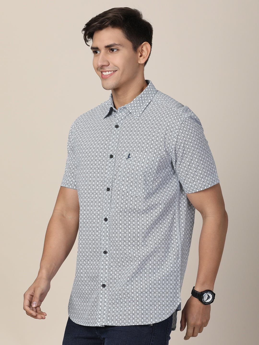 Mens Premium Half Sleeves Shirts
