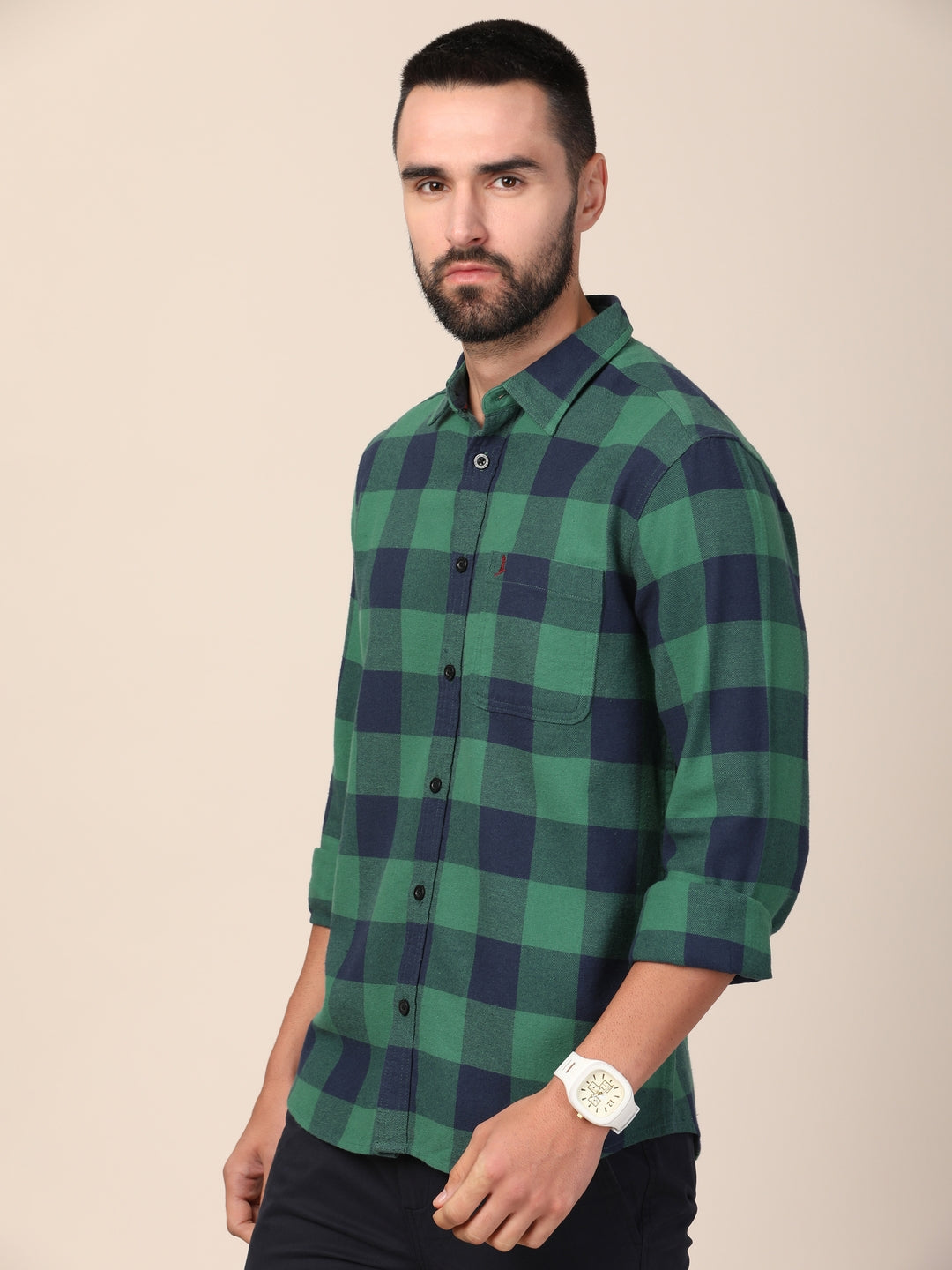 Mens Brushing Slim Fit Shirts