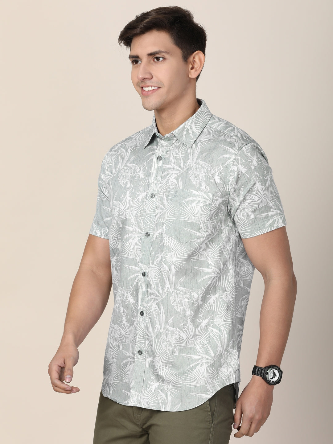Mens Premium Half Sleeves Shirts
