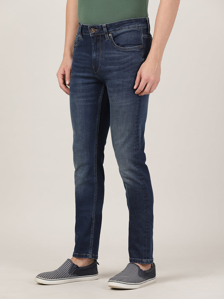 Slim Fit Jeans in Mid blue - Men, Denim