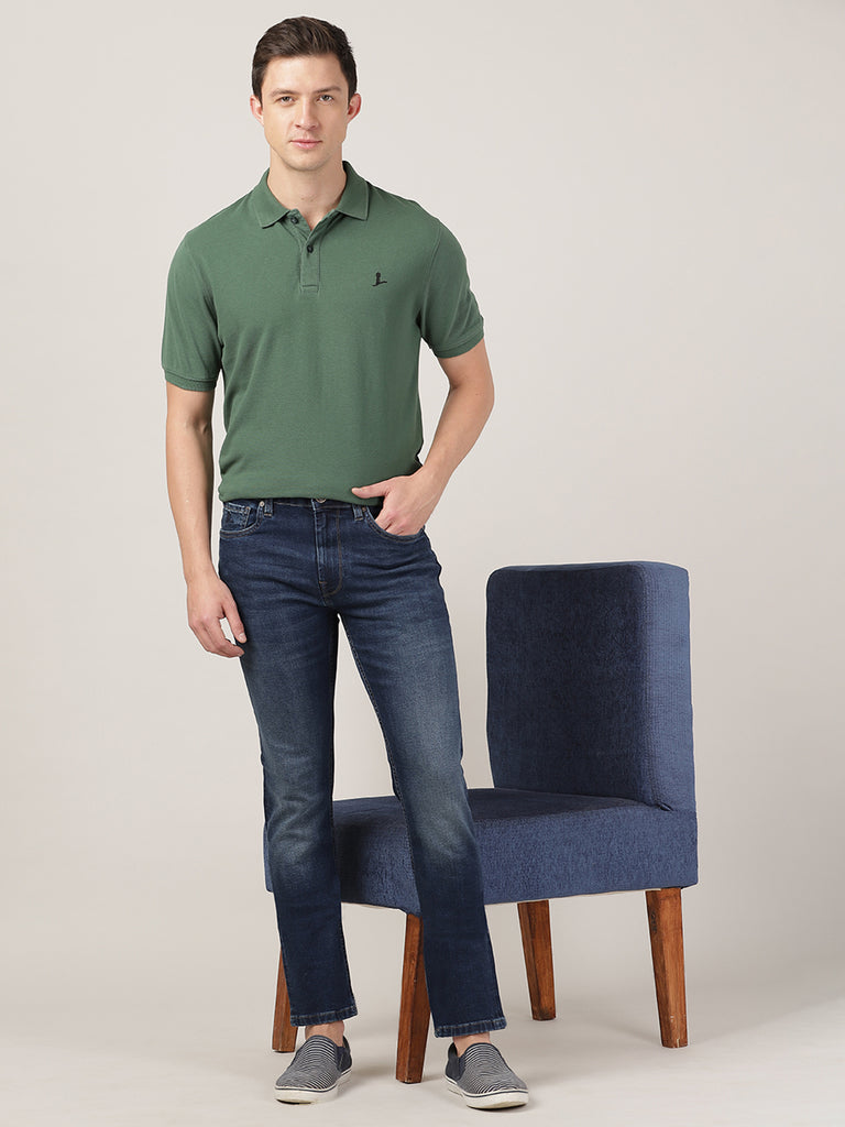 Men's The Merchant Store - Organic Slim Jeans in Light Blue Selvedge