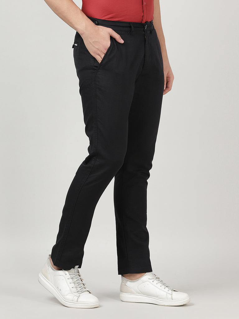 Classic Dress Pant Yoga Pants | Straight (Black) | Betabrand