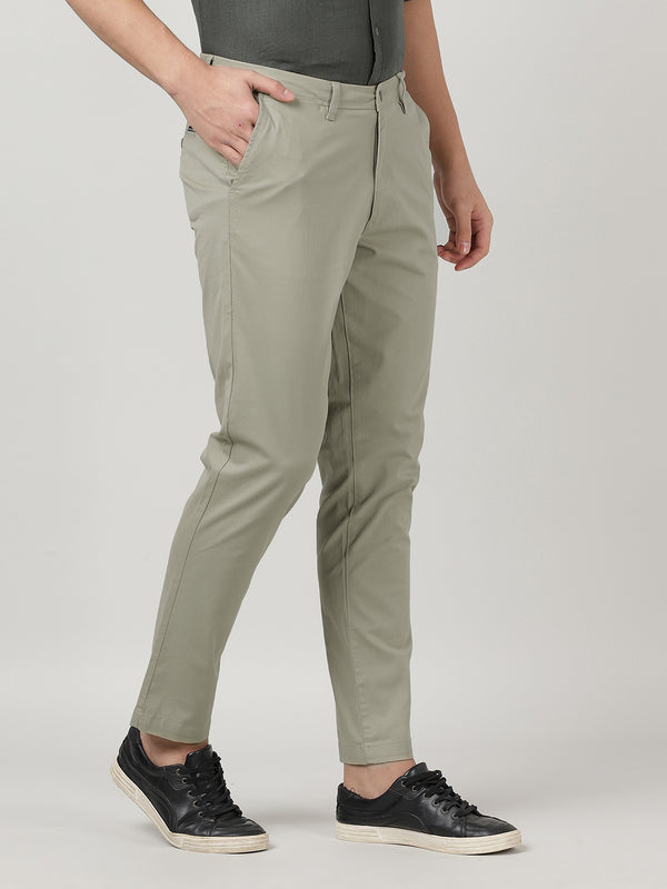 Men's Tailored Fit Stretch Dress Pants -  English Khaki