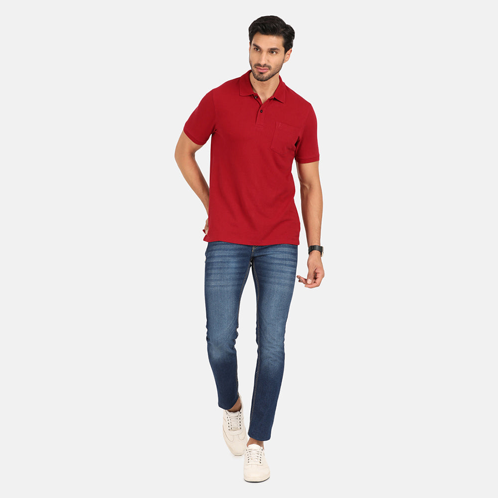 Buy Mens Polo T Shirts with Pocket Online | Merchant Marine