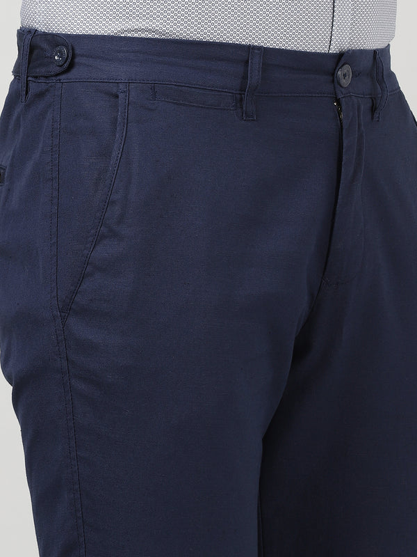Royal Blue Bambridge Linen Trousers  Mens Country Clothing  Cordings