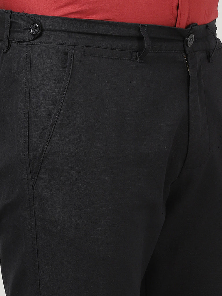 Greg Norman Men's 4-Way Stretch Tech Trousers - Black (US Sizes)